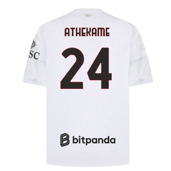 2026/27 AC Milan Shirt Away Kit (Athekame 24)